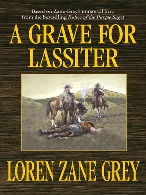 cover image of A Grave for Lassiter